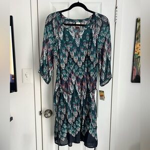 🆕 Sonoma Women Green Casual Dress Medium